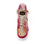 Zombie High Top // Burgundy Patent (US: 13)