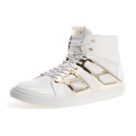 Bexley High Top Sneaker // White (US: 8)