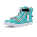 Zion High Top // Aqua (US: 9.5)