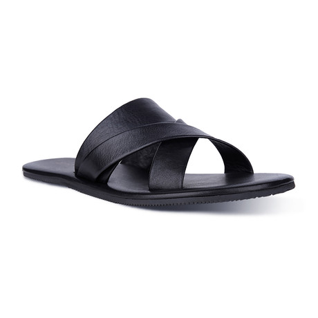 Leather Sandals // Black (Euro: 39)