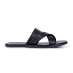 Leather Sandals // Black (Euro: 42)