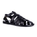 Buckle Sandals // Black (Euro: 43)