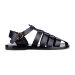 Buckle Sandals // Black (Euro: 43)