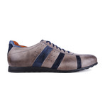 Colin Sneaker // Light Grey + Navy Blue (Euro: 42)