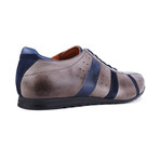 Colin Sneaker // Light Grey + Navy Blue (Euro: 42)