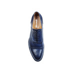 Eddie Semi Brogue // Navy Blue (Euro: 39)