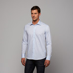 Button-Up Shirt // Light Blue Stripe (US: 16R)