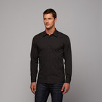 Button-Up Shirt // Black Stripe (US: 17.5R)