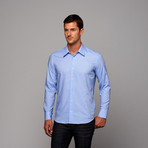 Button-Up Shirt // Blue Check (US: 15.5R)