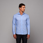 Button-Up Shirt // Blue Stripe (US: 16R)