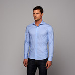 Button-Up Shirt // Blue Stripe (US: 17.5R)