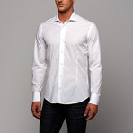 Button-Up Shirt // Light White Stripe (US: 16.5R)