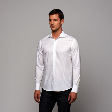 Oxford Shirt // White (US: 15.5R)