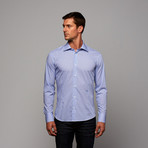 Button-Up Shirt // Blue Gingham (US: 15.75R)