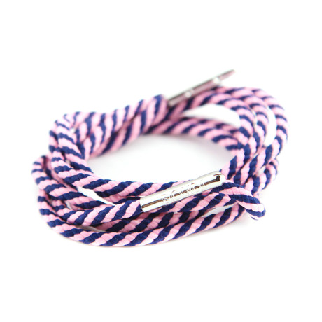 Boot Laces // Bubblegum // Silver Tips