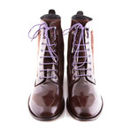 Boot Laces // Bubblegum // Silver Tips