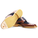 Goodwin Smith // Weir Two Tone Derby Brogue // Navy + Tan (UK: 12)