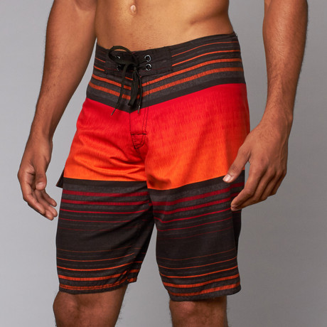 Jacob Boardshort // Lava Red (S)