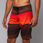 Jacob Boardshort // Lava Red (XL)