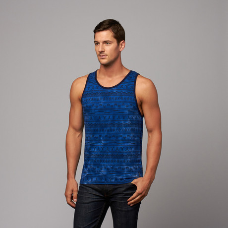 Aden Tank // Rich Blue Heather (S)