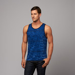 Aden Tank // Rich Blue Heather (XL)