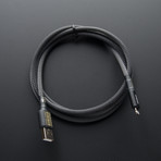 Statement WKW iPhone Cable // Carbon