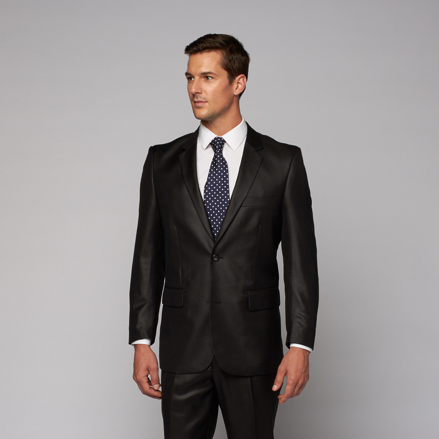 Flat Front Suit // Black (US: 54L) - Karako - Touch of Modern