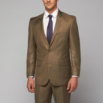 Flat Front Suit // Beige (US: 40S)