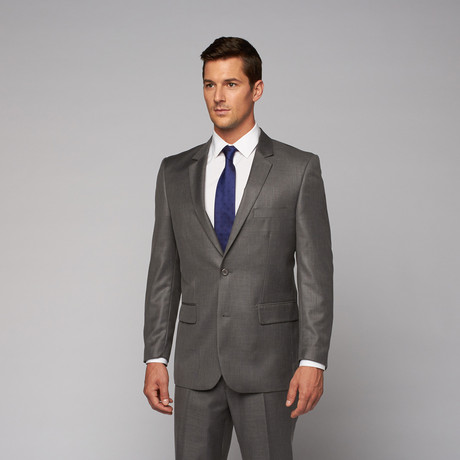 Flat Front Suit // Light Gray (US: 36S)