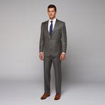 Flat Front Suit // Light Gray (US: 40R)