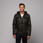 Double Cross Jacket // Charcoal (S)