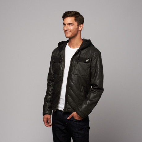 Double Cross Jacket // Charcoal (S)