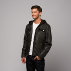 Double Cross Jacket // Charcoal (S)