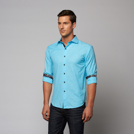 Phillip Shirt // Turquoise (XS)