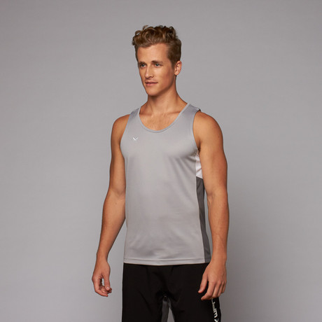 Primetime Tank // Silver (XS)