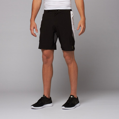 First Team Short // Black + White (XS)