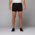 Dominate Run Short // Black (2XL)