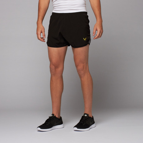 Dominate Run Short // Black (XS)