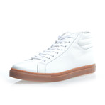 Mid-Top Leather Sneaker // White (US: 9)