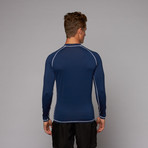 Low Tide Long Sleeve Rashguard // Denim (M)