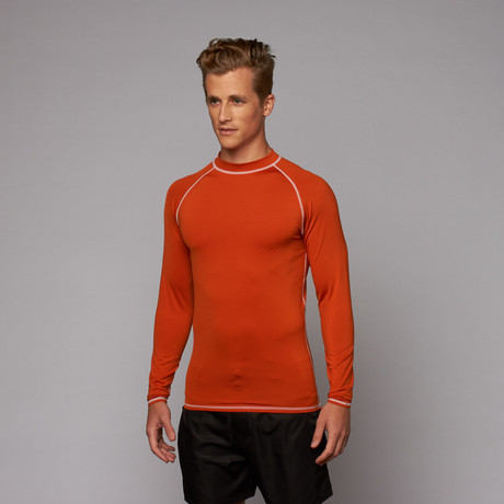 Low Tide Long Sleeve Rashguard // Spice (S)