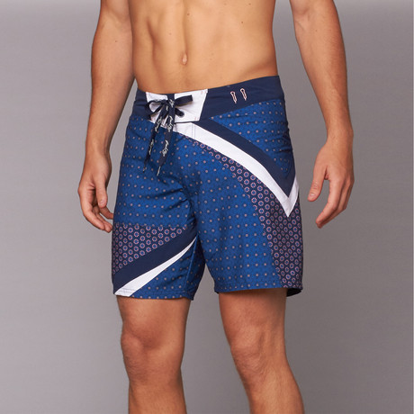 Monte Carlo Swim Trunk // Navy Geometry (28)