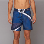 Monte Carlo Swim Trunk // Navy Geometry (36)