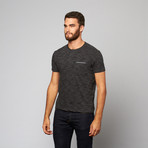 Artistry in Motion // Raino Henley Tee // Charcoal (S)