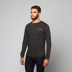 Artistry in Motion // Raino Henley Long-Sleeve // Charcoal (S)