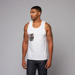 Gods & Generals // Granny Pocket Tank // White (M)