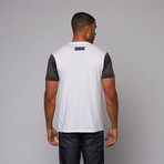 Gods & Generals // Hitter Mesh Sleeves T-Shirt // White (S)