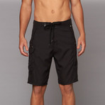 Cruz 8" Boardshort // Black (36)