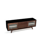 Walnut Media Unit (Black)