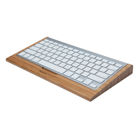 Bamboo Wood Bluetooth Keyboard Holder